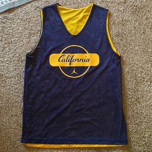 University of Cali basketball reversible jersey